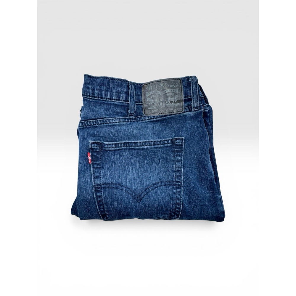 Levis 550 Jeans Mens 40x30 Blue Denim Relaxed Fit Tapered Leg